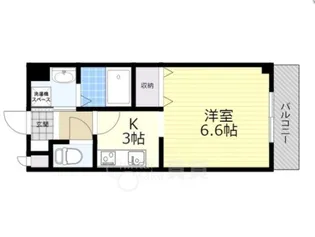 グランデトワール【3階】の間取り