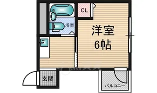 セントラルハイツ石田【4階】の間取り
