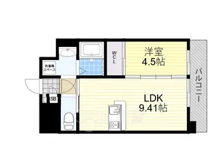 第22関根マンション【5階】の間取り