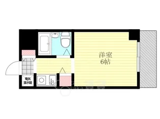 H・R下新庄【4階】の間取り