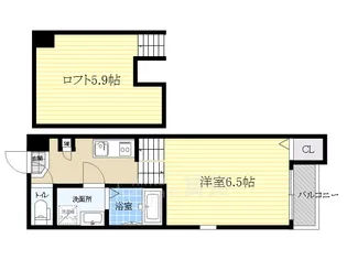 サクラティアラ岡町【2階】の間取り