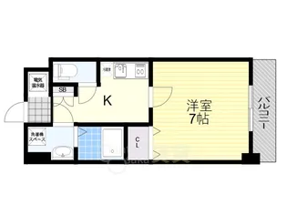 GROOVE川西多田(グルーヴカワニシタダ)【4階】の間取り