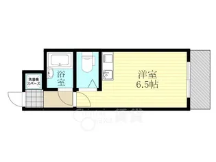ミフネセントラルベア東三国【7階】の間取り