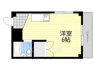 北野第5ハイツ【2階】の間取り