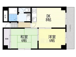 アビタ昭和【2階】の間取り