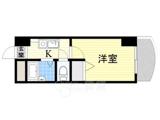 ノルデンハイム淡路【4階】の間取り