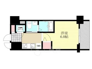 エスリード新北野【6階】の間取り