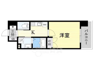 LUMINOUS蛍池【4階】の間取り