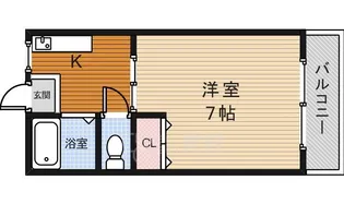 コンフォート南町【1階】の間取り