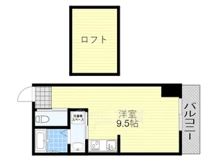 RIHITO新大阪WEST【2階】の間取り