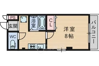 グランヴェルデ緑地【2階】の間取り