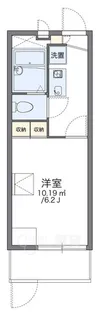 レオパレスカワキタ【3階】の間取り