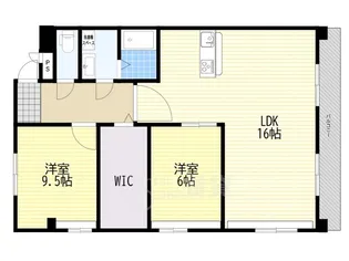 セントラルコート2【4階】の間取り
