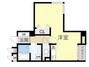 スクエア【2階】の間取り