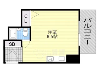 REBANGA十三アパートメント【2階】の間取り