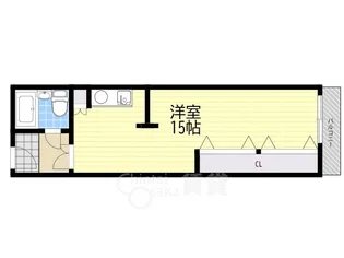 フルーレ新大阪 【6階】の間取り