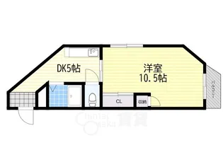 赤羽ハイツ【5階】の間取り