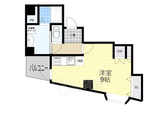 Room 結 豊中駅前【3階】の間取り