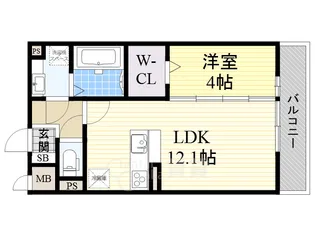 La Maison城南【3階】の間取り