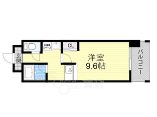 アーデン千里中央【4階】の間取り