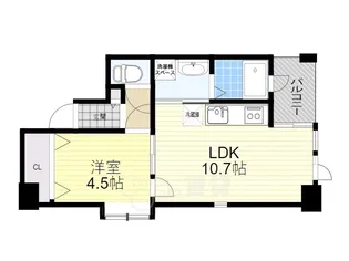 グラン・シャリオ千里中央【8階】の間取り