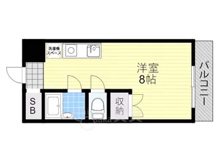 メゾンドモア【3階】の間取り