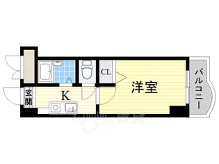ノルデンハイム淡路【8階】の間取り