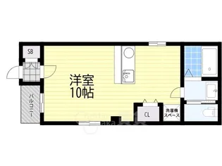 久原マンション【1階】の間取り