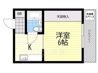 中山ハイツ【1階】の間取り