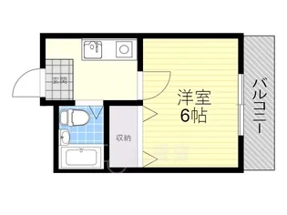 メゾンワタナベ【2階】の間取り