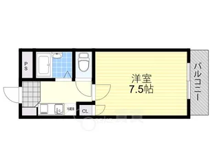 グリーンライフ箕面【4階】の間取り