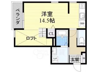 FORESTA末広【2階】の間取り
