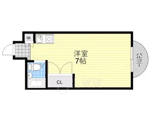 G.Court阪急石橋阪大前(旧 ピュアネス78)【3階】の間取り