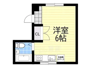 谷村マンション【3階】の間取り