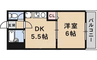 デルフィナス29【1階】の間取り