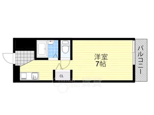 ルミエール箕面3【1階】の間取り