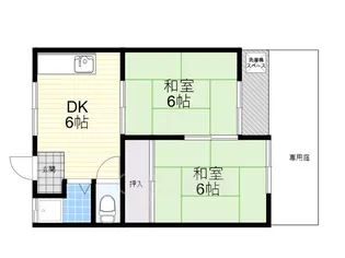 ヴァンベール豊南【2階】の間取り