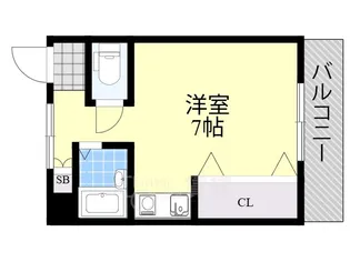 アンフィニィ・橋の内Ⅰ【2階】の間取り