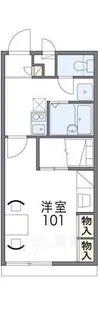 グリーンフォレスト【1階】の間取り