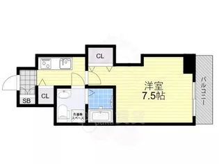 Ritz SQUARE domani【1階】の間取り