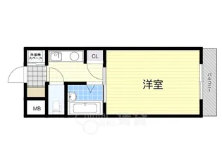 新大阪コーポビアネーズ【2階】の間取り