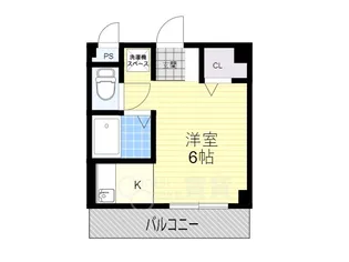 リバティーハイツ【2階】の間取り