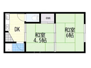利倉神吉文化【2階】の間取り