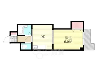 ローズコーポ新大阪7【4階】の間取り