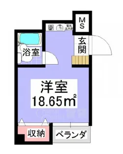 タカミビル【4階】の間取り