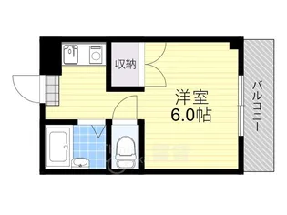 サウスロード3【1階】の間取り