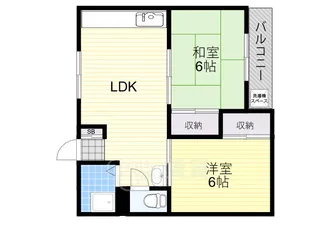 前沢マンション【1階】の間取り