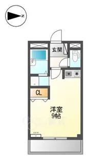 パルハイツ加茂【2階】の間取り