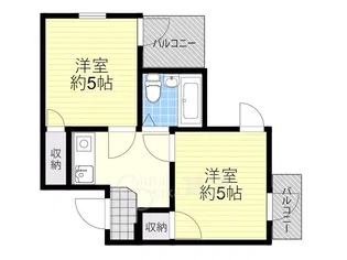アメニティ新大阪5番館【2階】の間取り