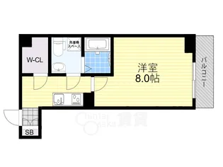 Ritz SQUARE domani【2階】の間取り